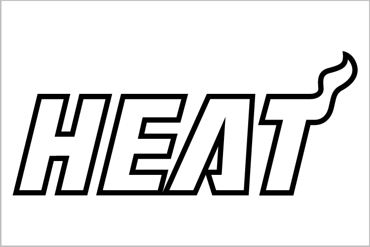 Miami Heat 2012-Pres Wordmark Logo iron on heat transfer v2